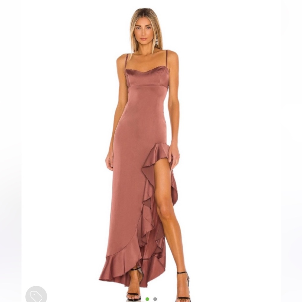 Nookie Sasha silk gown from revolve worn once XS